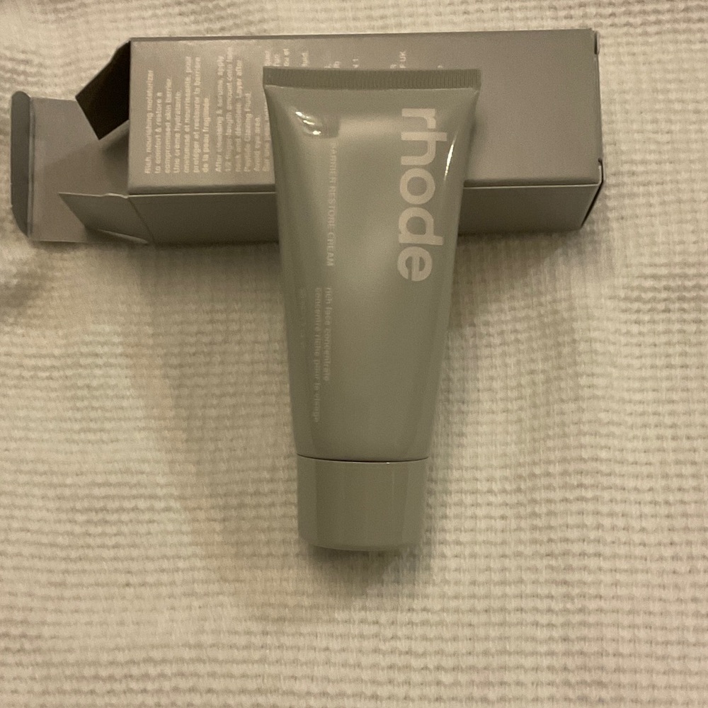 RHODE Barrier Restore Cream in Gray Packaging - Picture 2 of 3